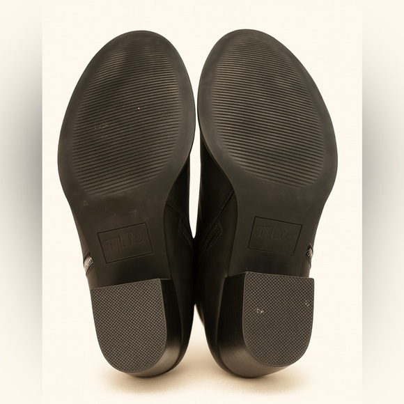 Style & Co Black Heeled Ankle Boots | Women’s 10.5M | Zip Closure | Classic - Picture 4 of 5